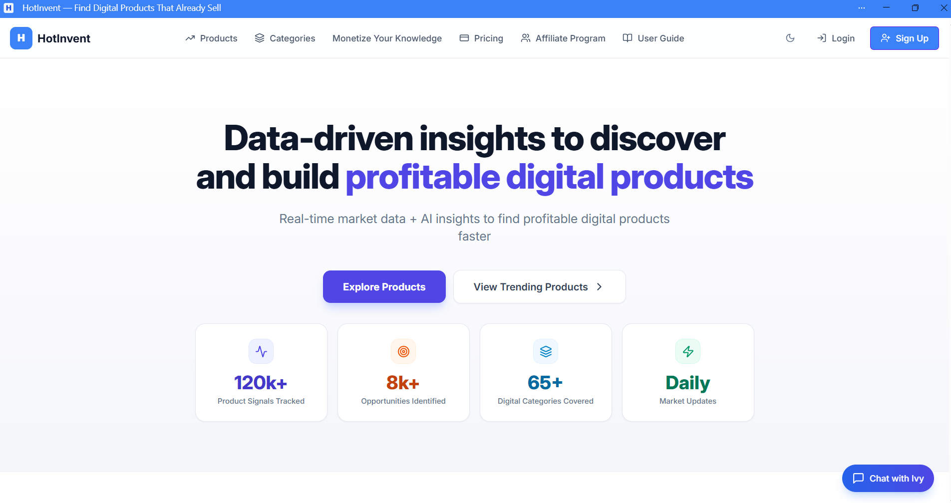 HotInvent product preview