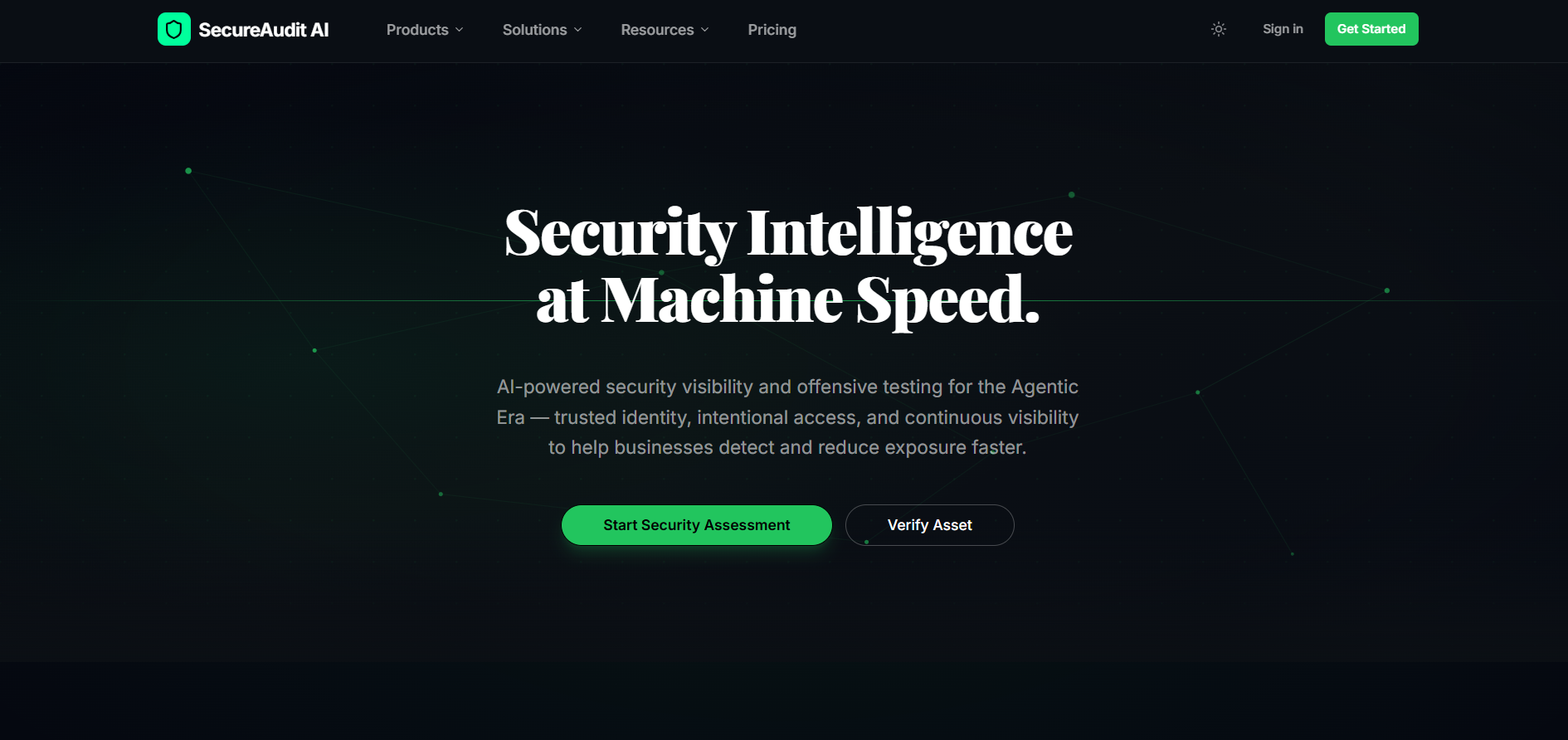 SecureAudit AI product preview